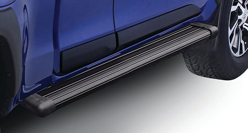Isuzu D-Max Gen 6 MK1 SL Matt Black Running Boards X/Cab (2016-2021)