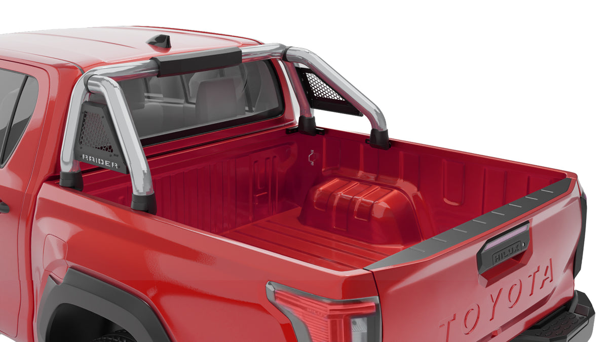 Toyota Raider MY26 Polished Short Leg Sports Bar