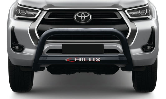 Toyota Hilux GD6 2020 Matt Black Stainless Steel Nudge Bar