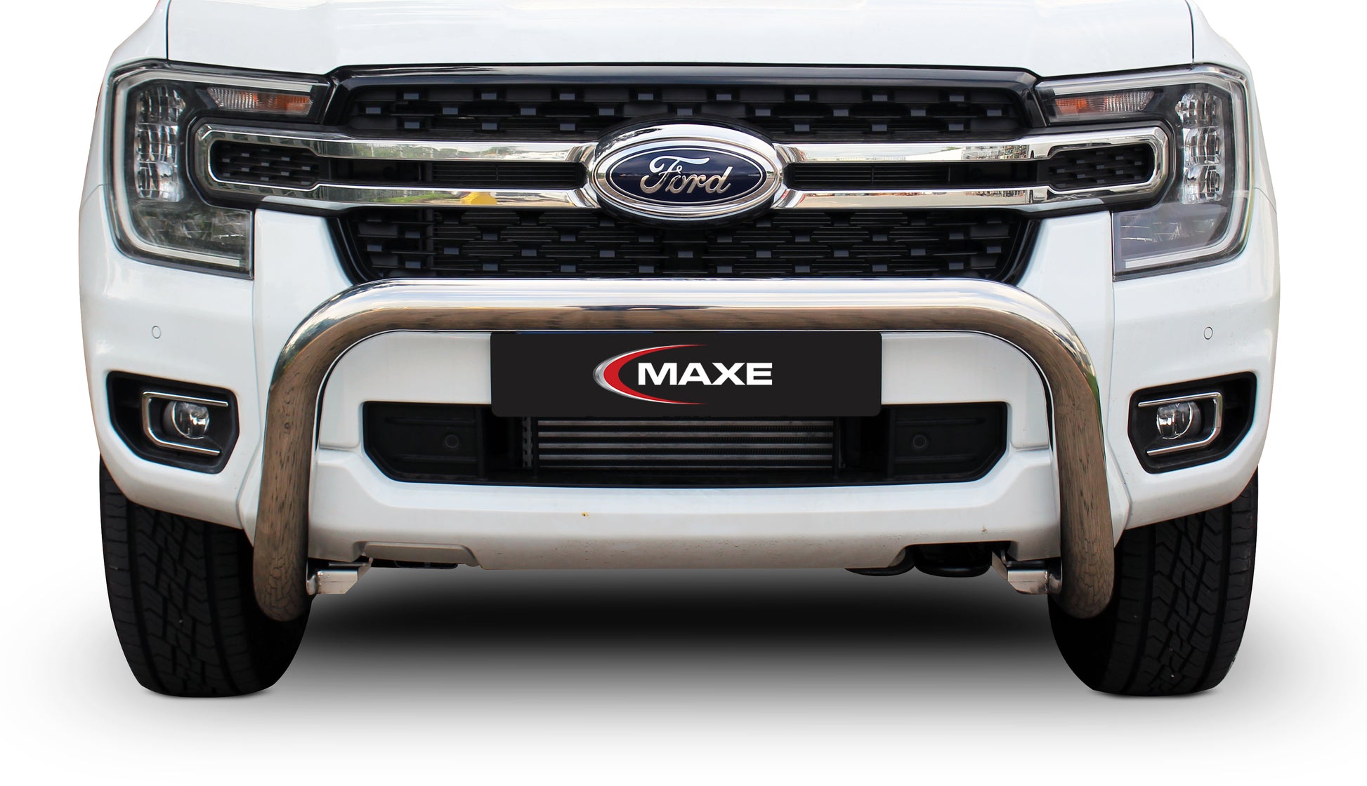 MLA Ranger P703 Polished Stainless Steel PDC Friendly Fleet Nudge - NOT COMPATIBLE WITH VEHICLE FITTED WITH FRONT CAMERA