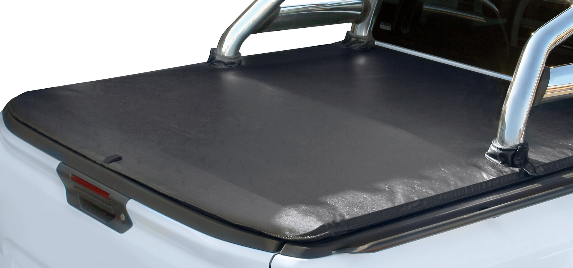 Ford Ranger P703 & Amarok V2 D/cab Tonneau Cover Compatible with base plate mounted sports bar