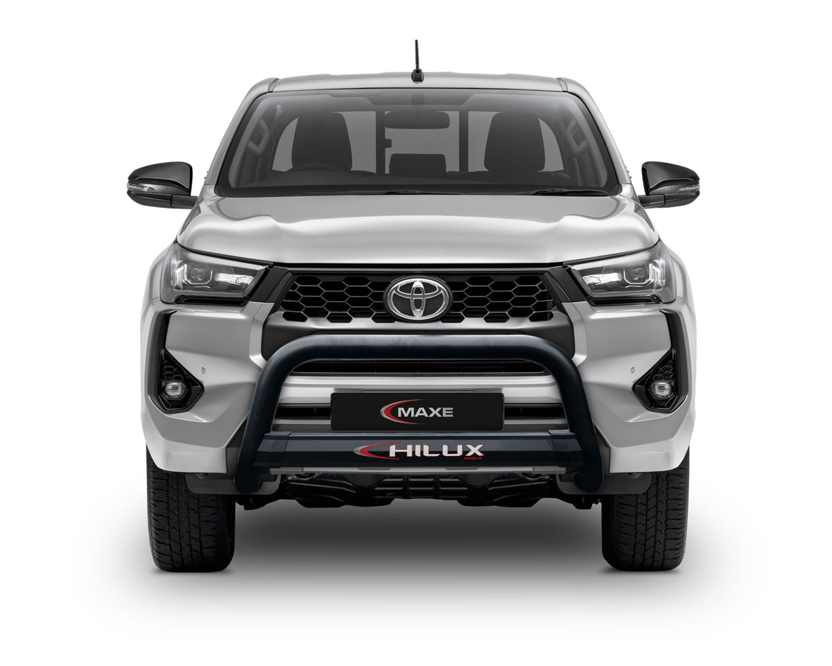 Toyota Hilux GD6 MY2024 Black Coated PDC Compatible Stainless Steel Nudge Bar