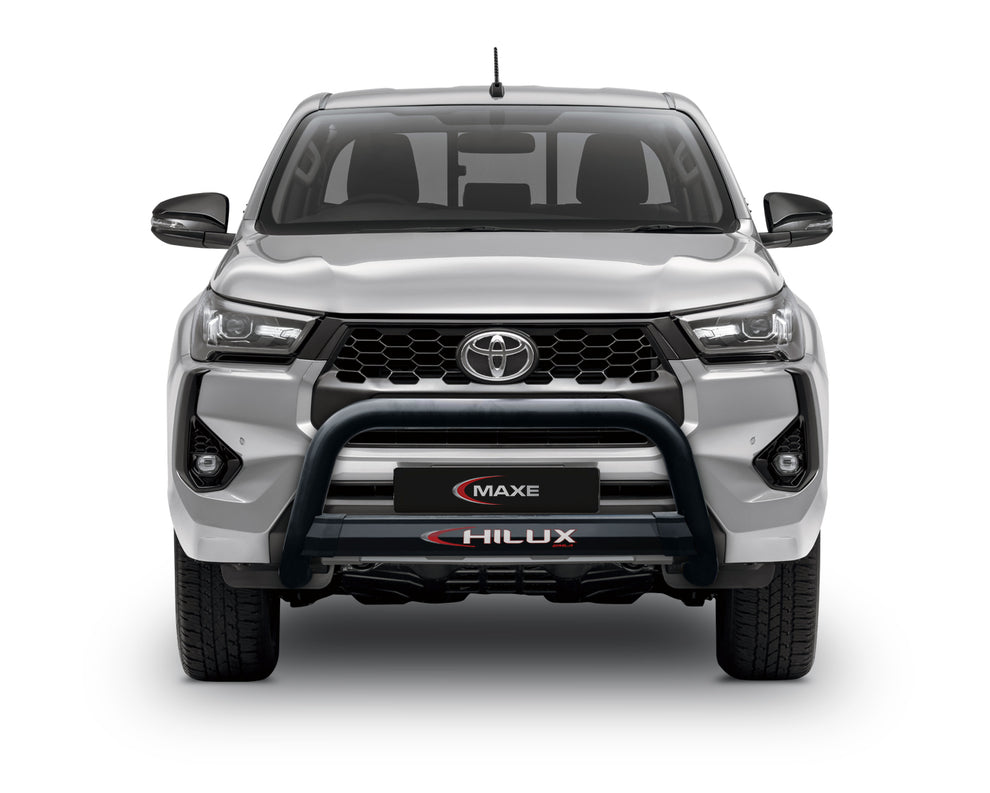 Toyota Hilux GD6 MY2024 Black Coated PDC Compatible Stainless Steel Nudge Bar