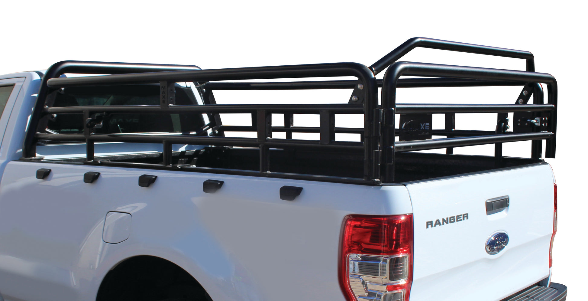 Ford Ranger T6/T7 Tonneau Cover  Double Cab with tailgate rail. (fits with Maxe OEM approved Oval Sports Bar)