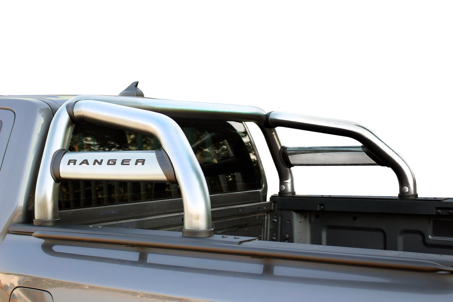 Ranger P703 S/Cab Sill Mount Oval Design Sports Bar Polished