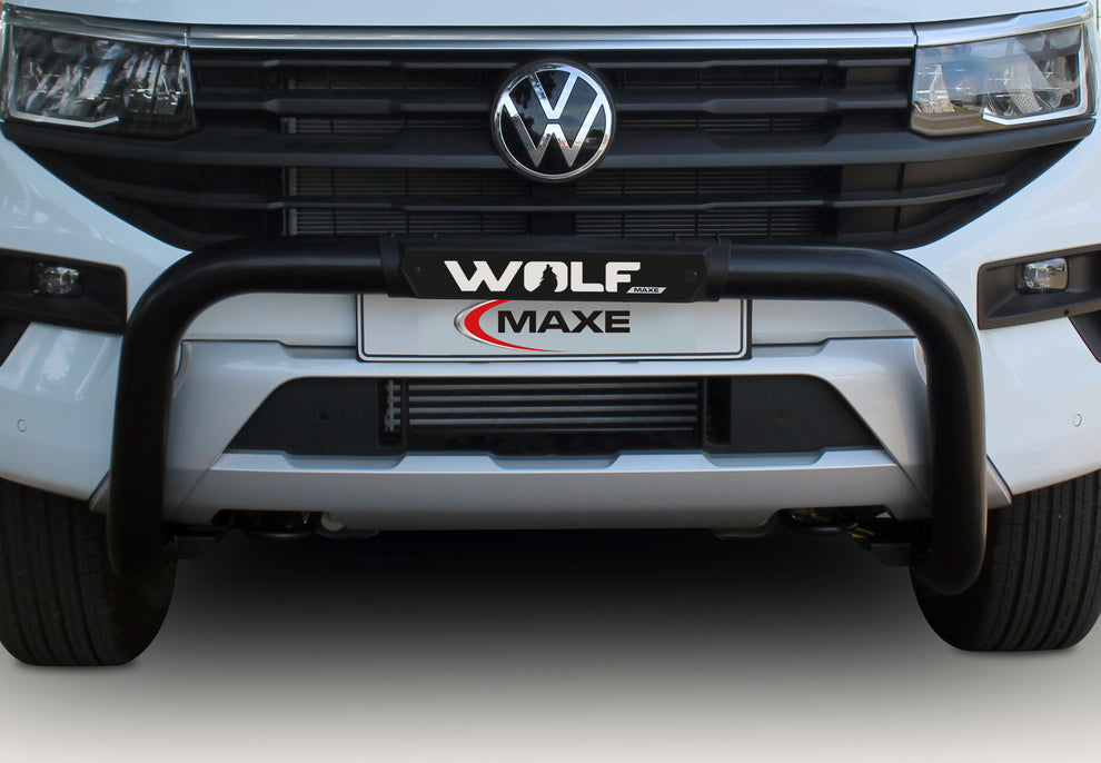 Volkswagen Amarok Next Gen 2023 Black Stainless Steel PDC Friendly Nudge.