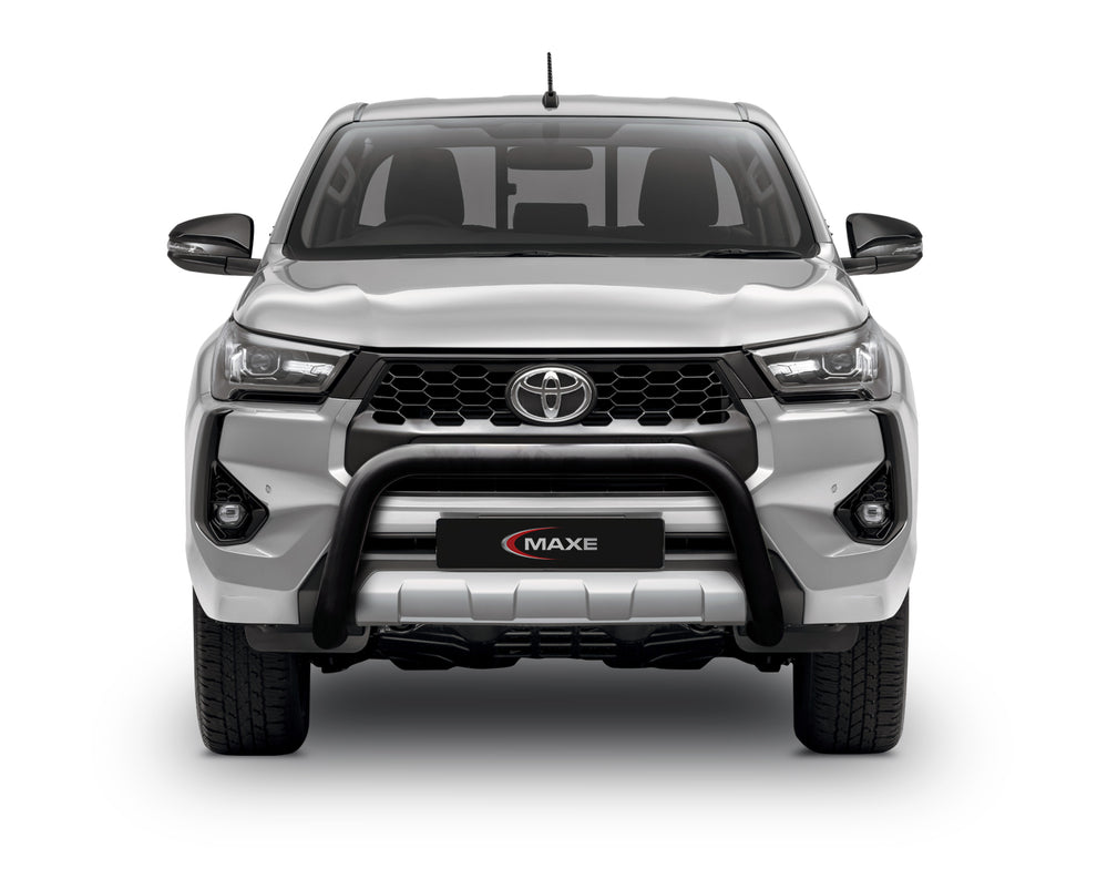 Toyota Hilux GD6 MY2024 Black Stainless Steel Nudge Bar