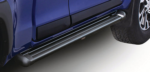 Ford Ranger Next Gen MK4 Matt Black Running Boards X/Cab (2022-Current)