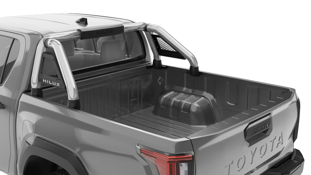 Toyota Hilux MY26 Polished Short Leg Sports Bar