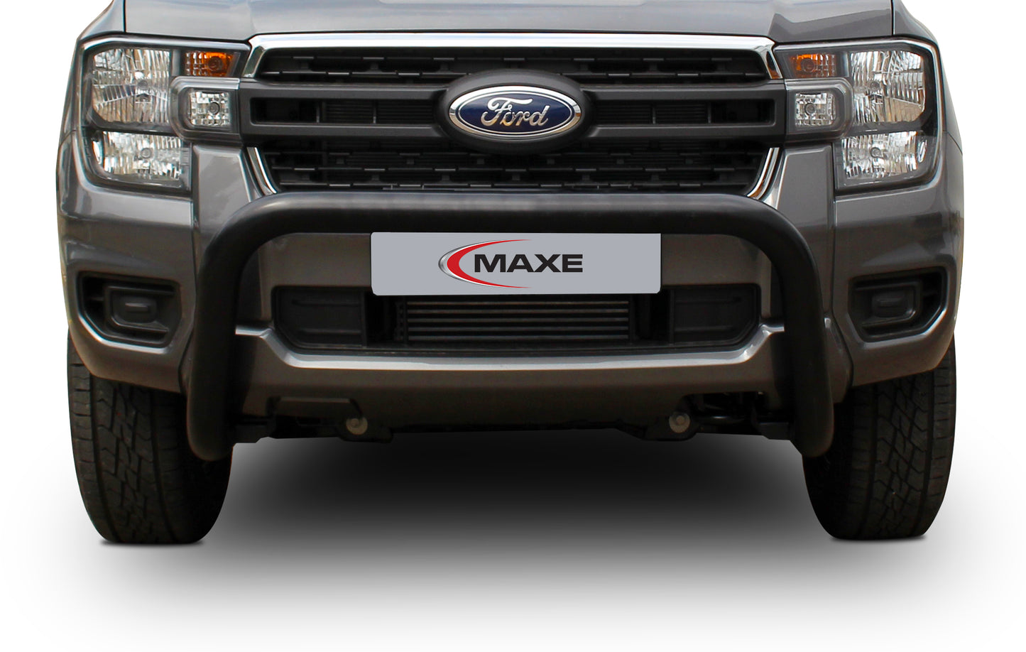 MLA Ranger P703 Black Stainless Steel PDC Friendly Fleet Nudge - NOT COMPATIBLE WITH VEHICLE FITTED WITH FRONT CAMERA