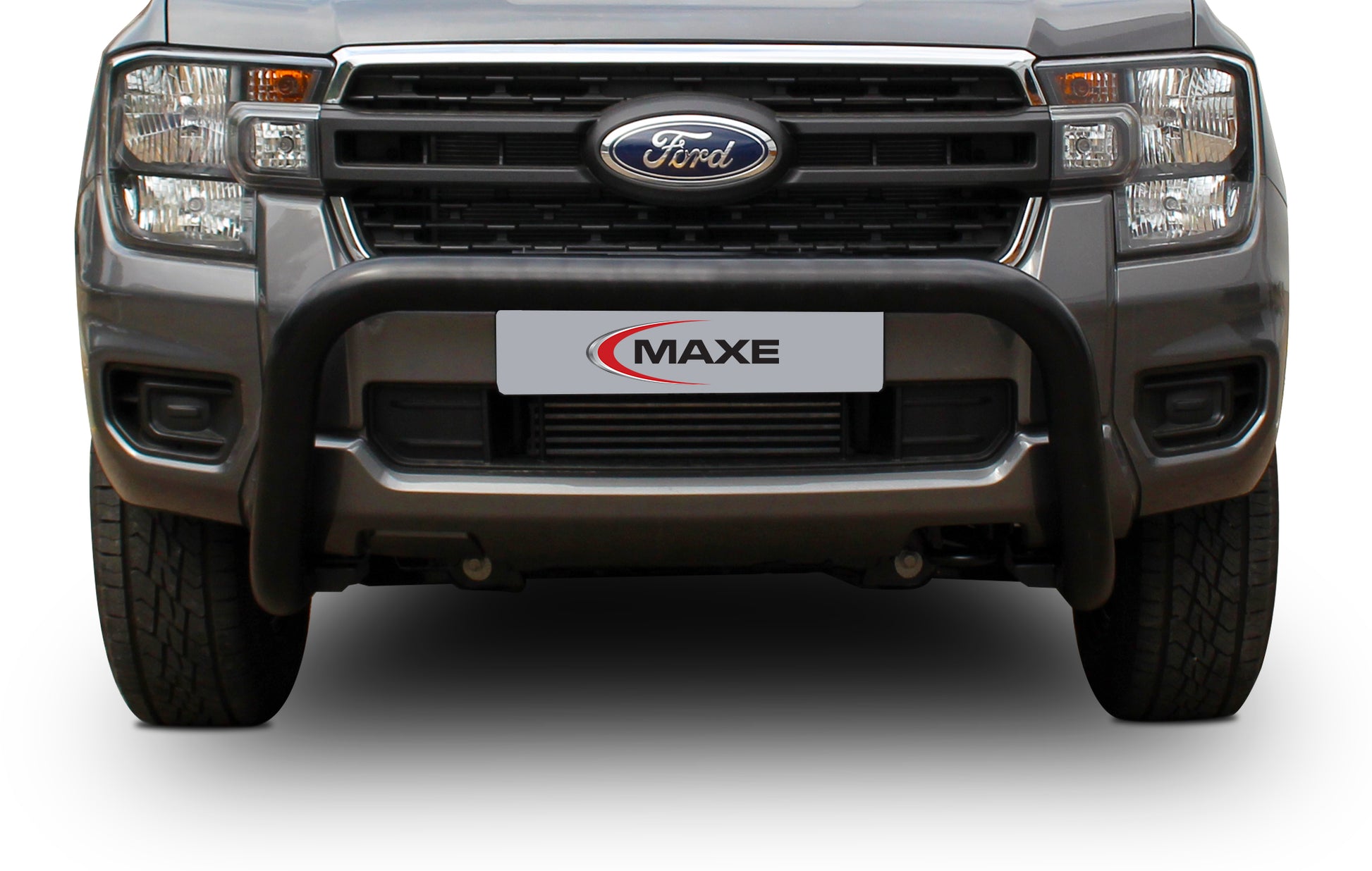 MLA Ranger P703 Black Stainless Steel PDC Friendly Fleet Nudge - NOT COMPATIBLE WITH VEHICLE FITTED WITH FRONT CAMERA