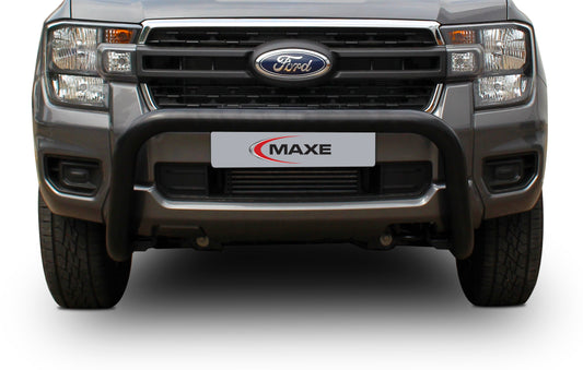 MLA Ranger P703 Black Stainless Steel PDC Friendly Fleet Nudge - NOT COMPATIBLE WITH VEHICLE FITTED WITH FRONT CAMERA