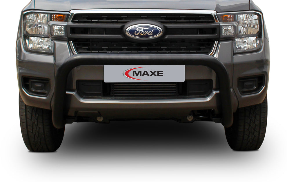 MLA Ranger P703 Black Stainless Steel PDC Friendly Fleet Nudge - NOT COMPATIBLE WITH VEHICLE FITTED WITH FRONT CAMERA