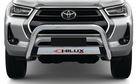 Toyota Hilux GD6 2020 Polished Stainless Steel Nudge Bar