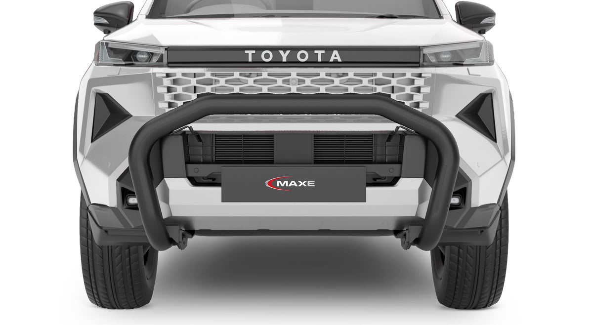 Toyota Hilux MY26 Black Stainless Steel Fleet Nudge Bar