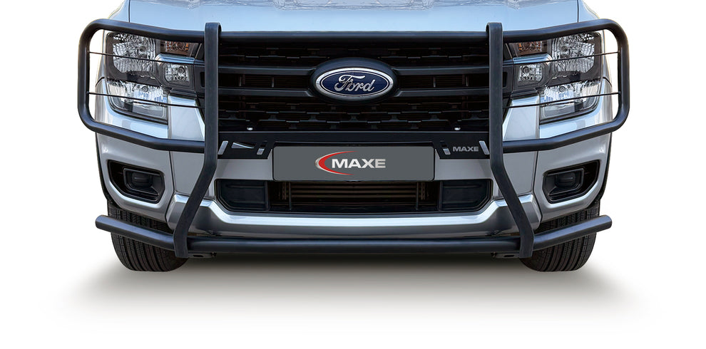 Ford Ranger Next Gen Black Stainless Steel Fullface Bullbar