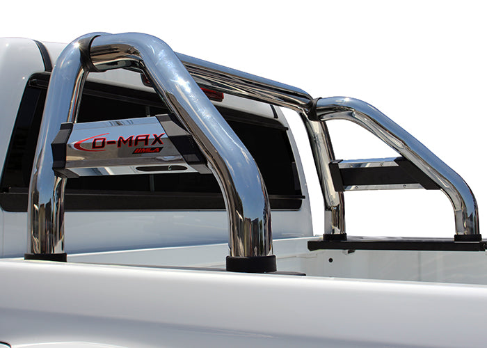 Isuzu D-Max & KB Gen 6  Polished Stainless Steel Sports Bar with MLA design Side Tubes