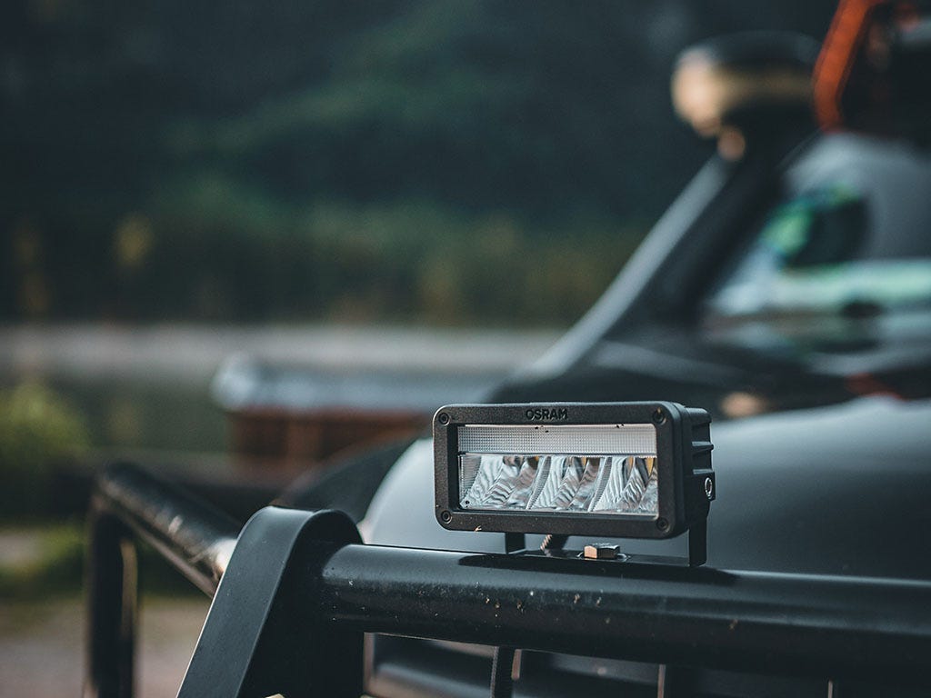 6in LED OSRAM Light Bar MX140-WD/MX140-SP Mounting Bracket