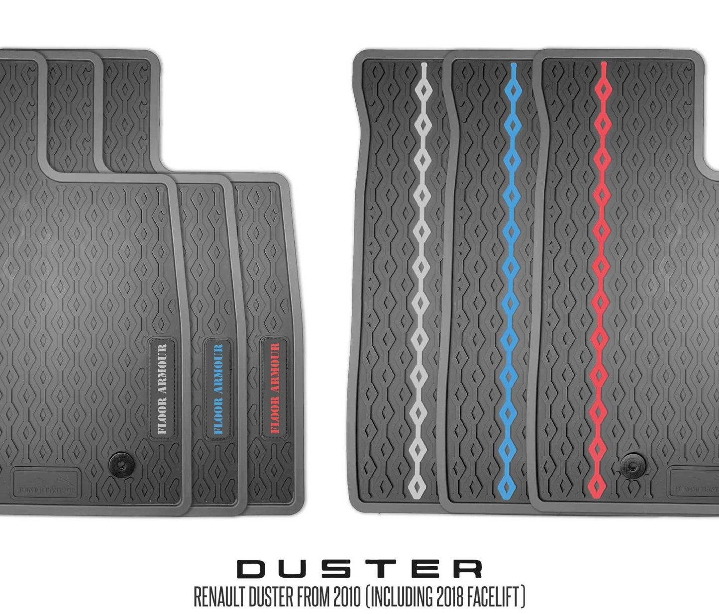 Rubber Floor Mats (Renault Duster)