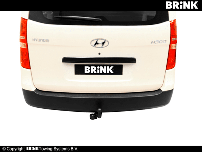 Hyundai H-1 (Tq) Brink Swan Neck (Fixed) Plug n Play Wiring Harness Included (2008-Current)