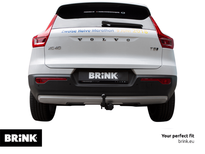 VOLVO XC40 (536)  Brink swan neck (fixed)  Wiring Harness Included