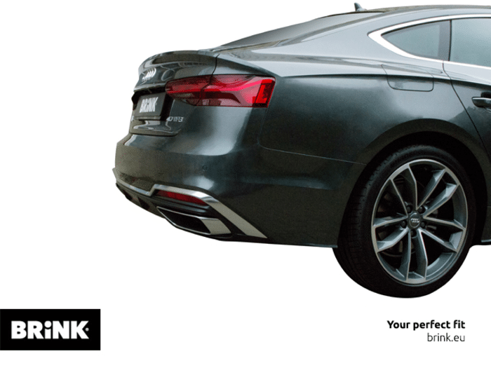 AUDI A5 (8T3)  Brink swan neck (fixed)  Wiring Harness Included