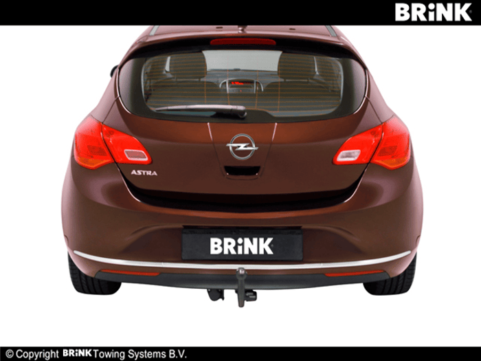 OPEL ASTRA J (P10)  Detachable towbar  Wiring Harness Included