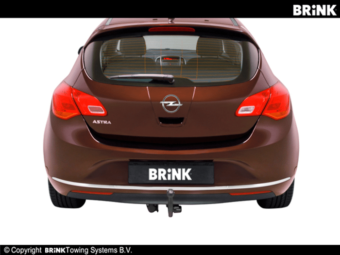 OPEL ASTRA J (P10)  Detachable towbar  Wiring Harness Included