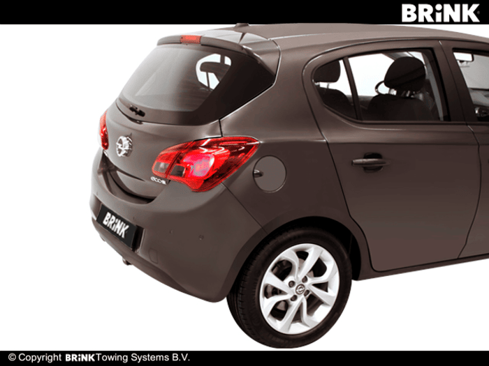 OPEL CORSA D (S07)  Detachable towbar  Wiring Harness Included
