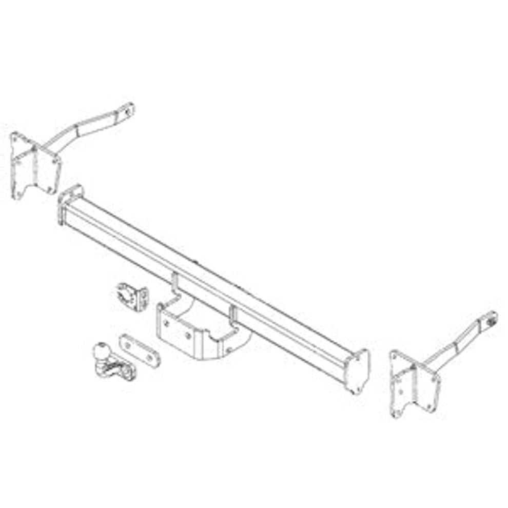 Ford Transit Custom (V710, NXN) Box/Bus Flanged Ball Towbar Wiring Harness Included (2024-Current)