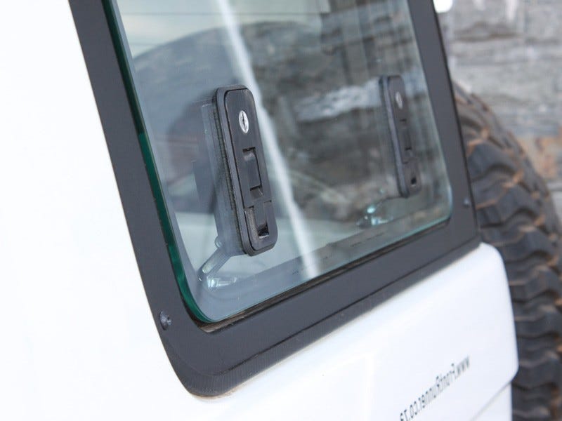 Toyota Land Cruiser 76 Gullwing Window / Left Hand Side Glass (2007-Current)