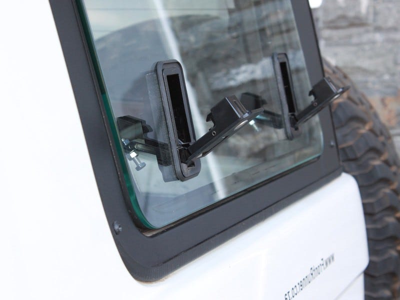 Toyota Land Cruiser 76 Gullwing Window / Left Hand Side Glass (2007-Current)