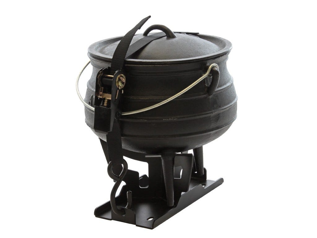 Potjie Pot/Dutch Oven And Carrier