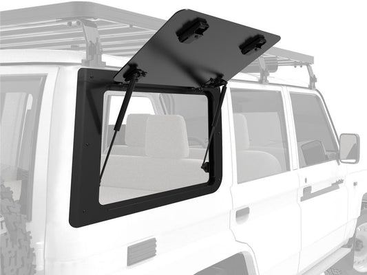Toyota Land Cruiser 76 Gullwing Window / Right Hand Side Aluminium (2007-Current)