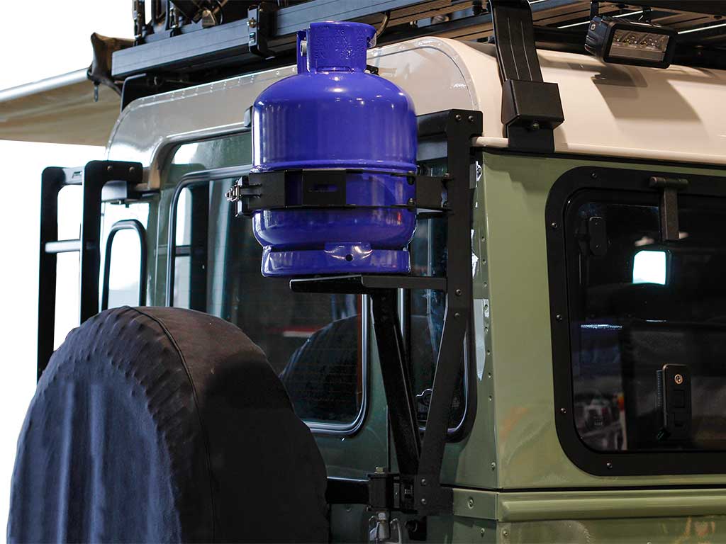 Land Rover Defender 90/110 Single Gas Bottle Bracket (1983-Current)