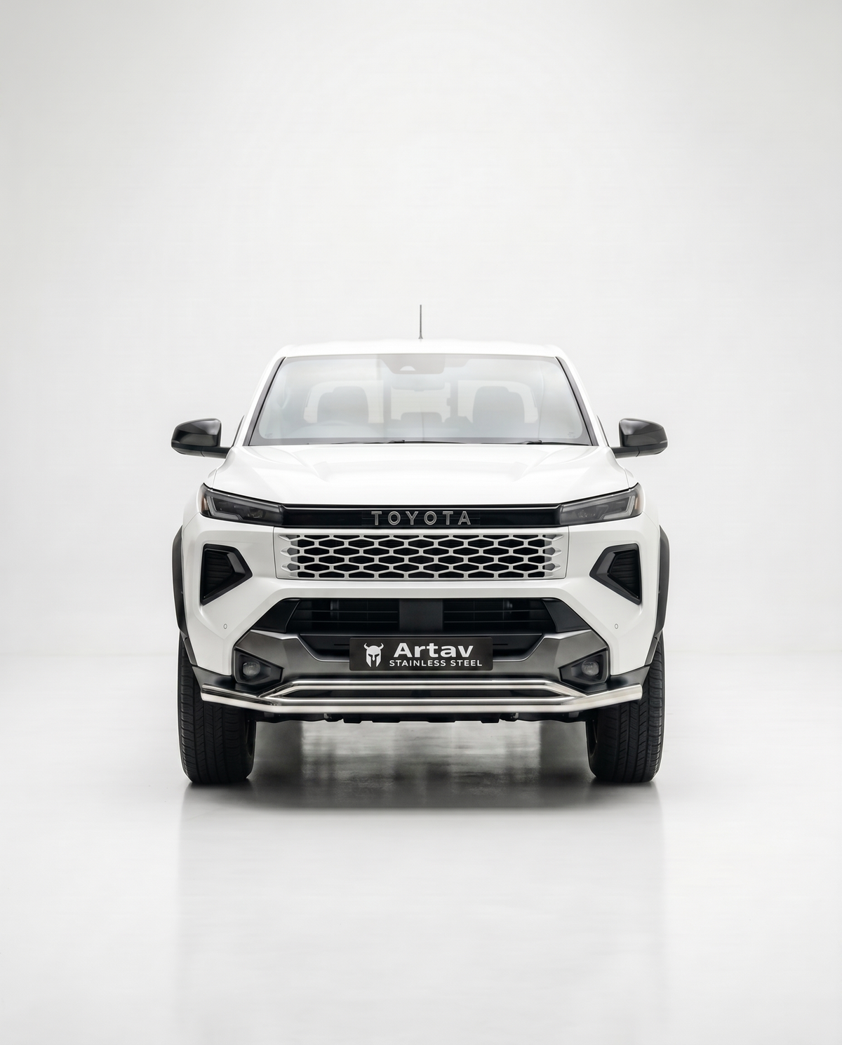 Hilux Front Styling Bar Stainless (Fits all Models including Legend) 2026 >