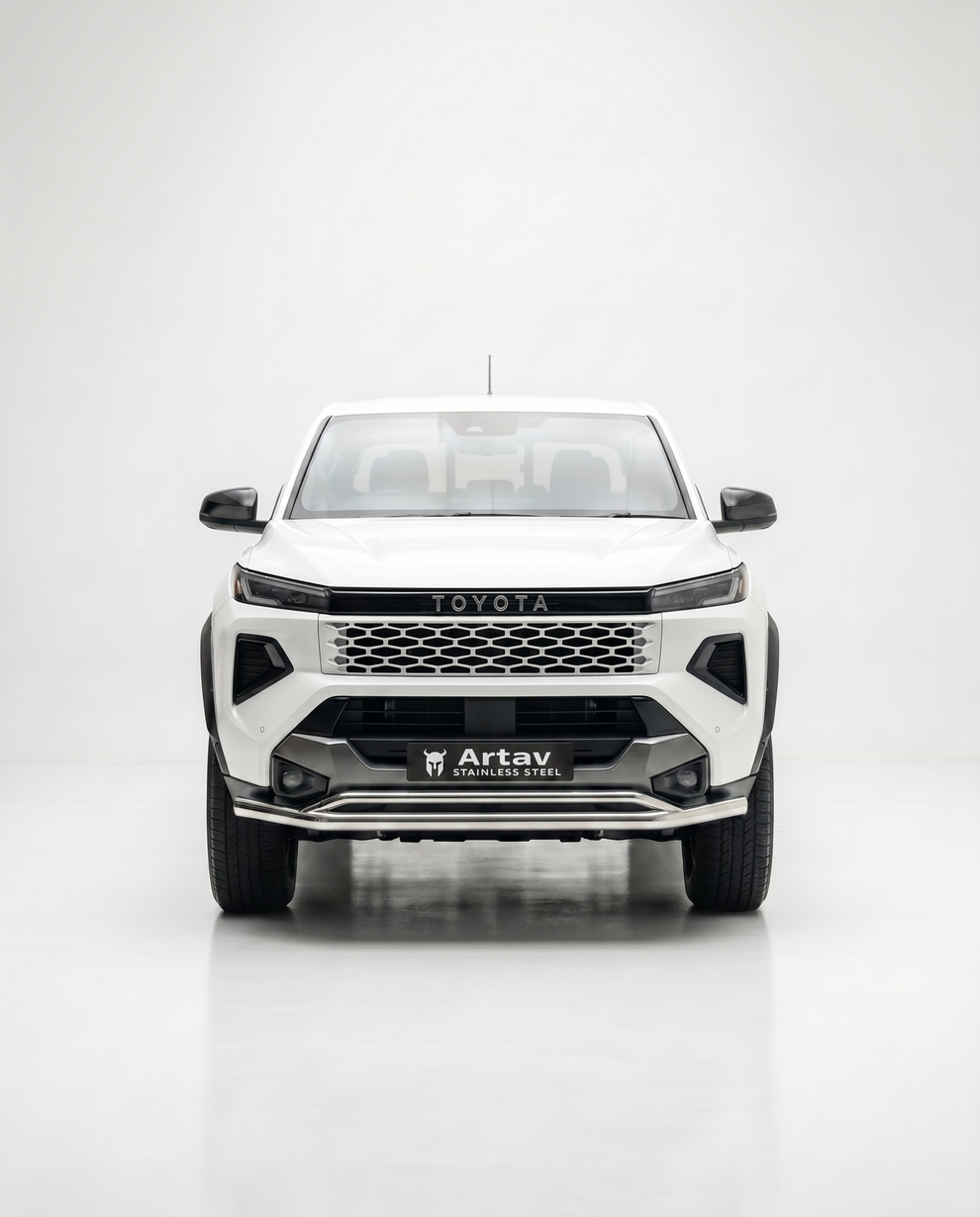 Hilux Front Styling Bar Stainless (Fits all Models including Legend) 2026 >