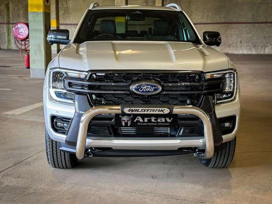 Ford Ranger & Everest Next Gen PLATINUM Nudge Bar Stainless