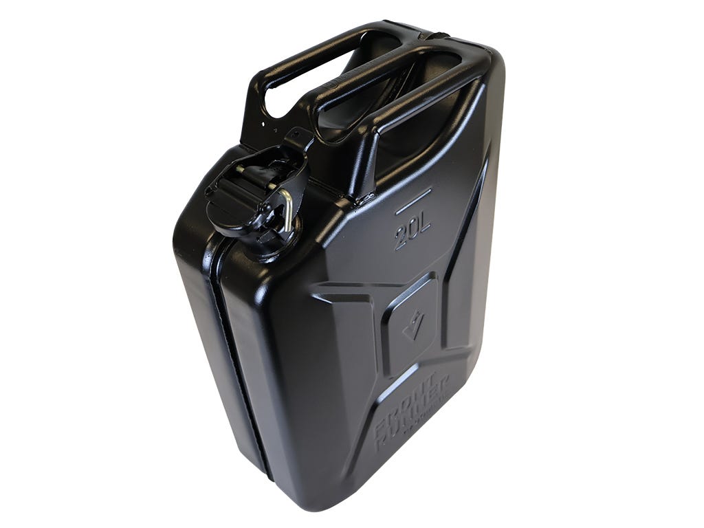 20l Fuel Jerry Can - Black Steel Finish – Tam Towbars