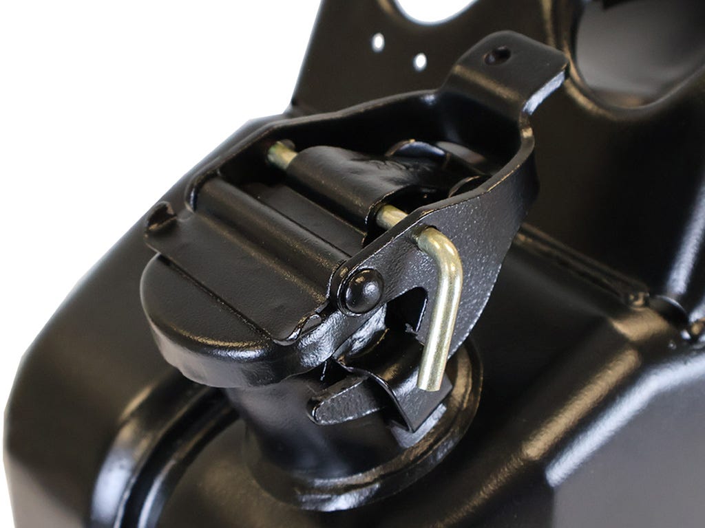 20l Fuel Jerry Can - Black Steel Finish – Tam Towbars