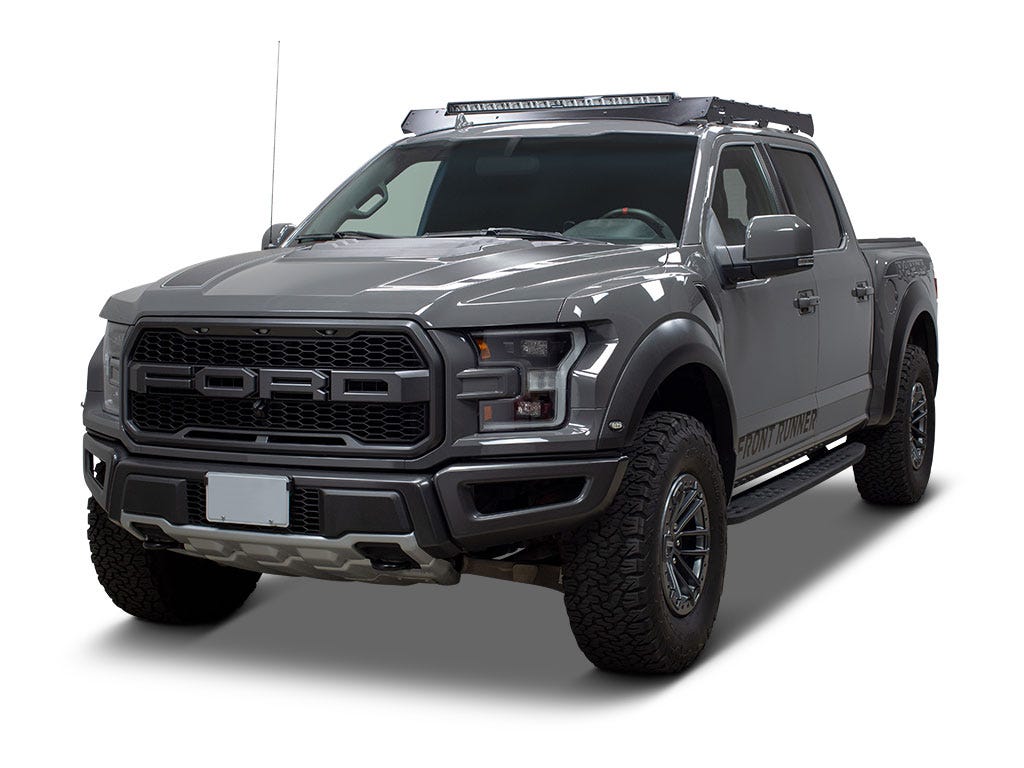 Ford F-150 Super Crew (2018-2020) Slimsport Roof Rack Kit / Lightbar Ready
