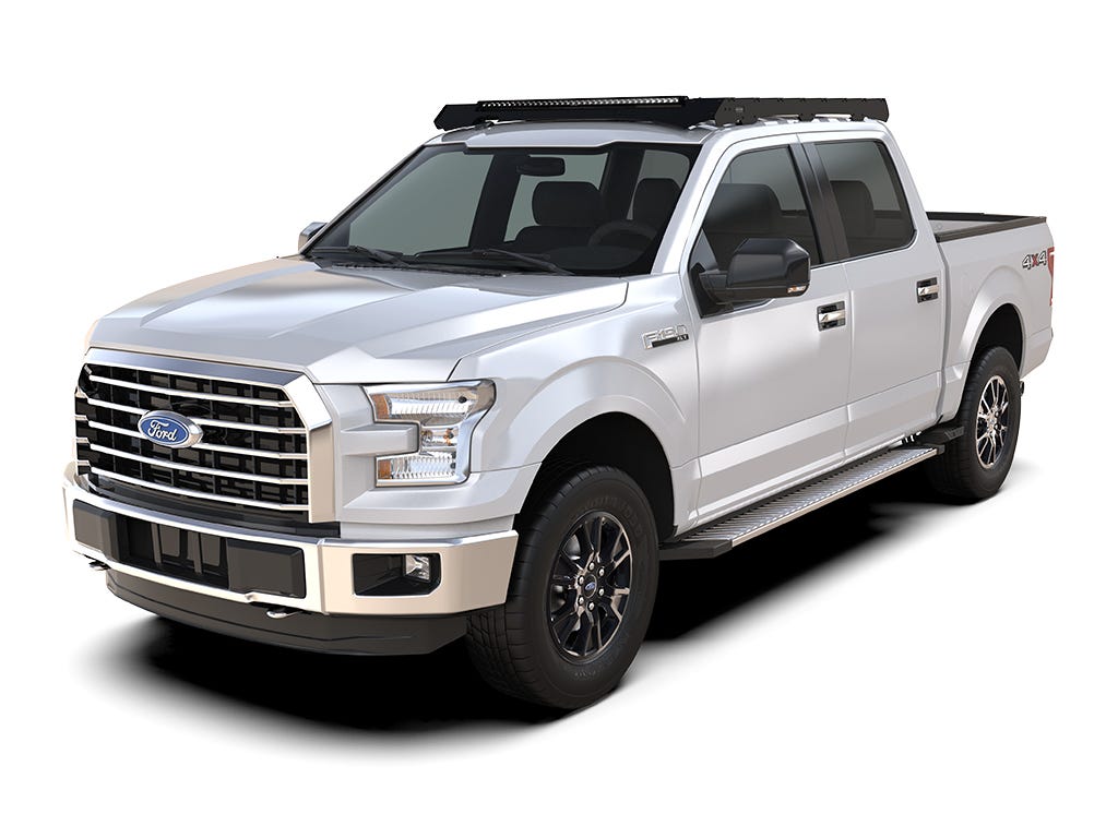 Ford F-150 Super Crew (2015-2020) Slimsport Roof Rack Kit / Lightbar Ready