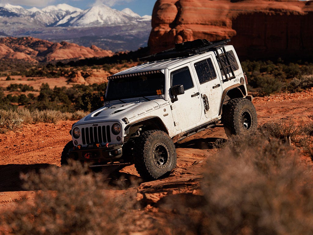 Jeep Wrangler JK Side Mount Ladder (2007-Current)
