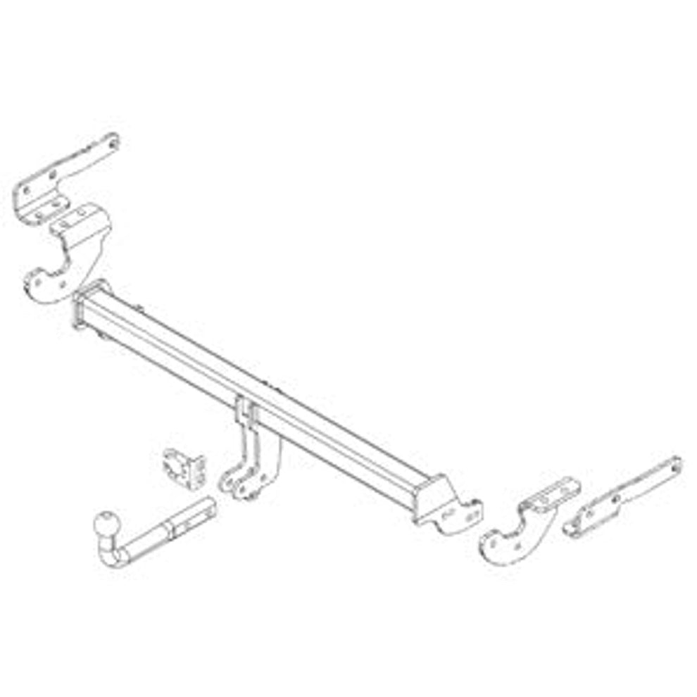 Mitsubishi Outlander IV Brink Swan Neck (Fixed) Wiring Harness Included (2023-Current)