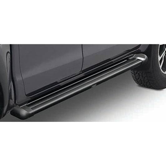 Toyota Hilux GD6 / New Gen MK4 Matt Black Running Boards D/Cab (2016-Current)