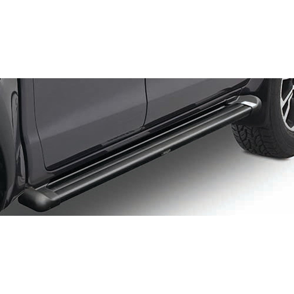 Nissan Navara D23 MK4 Matt Black Running Boards D/Cab (2021-Current)