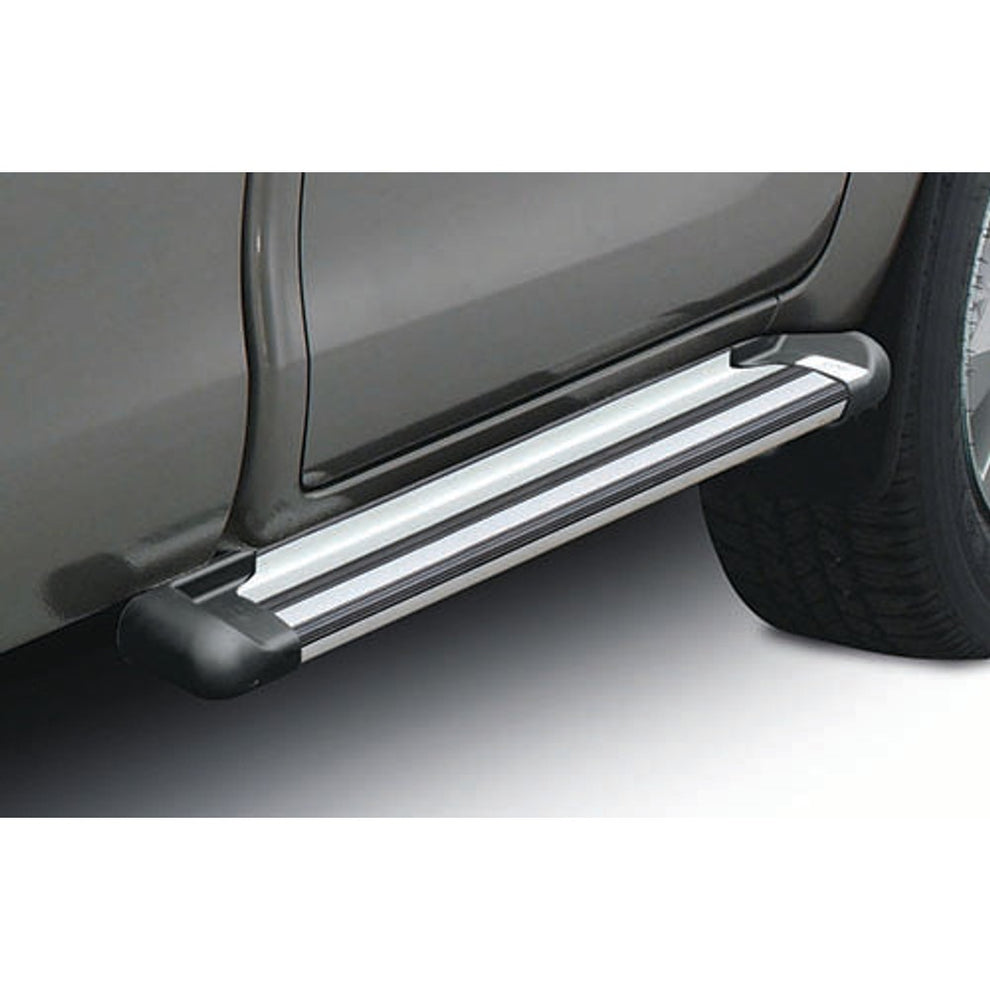 MK4 Universal Running Boards S/Cab Metallic Silver