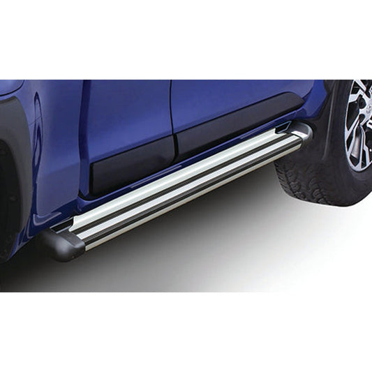 MK4 Universal Running Boards X/Cab Metallic Silver