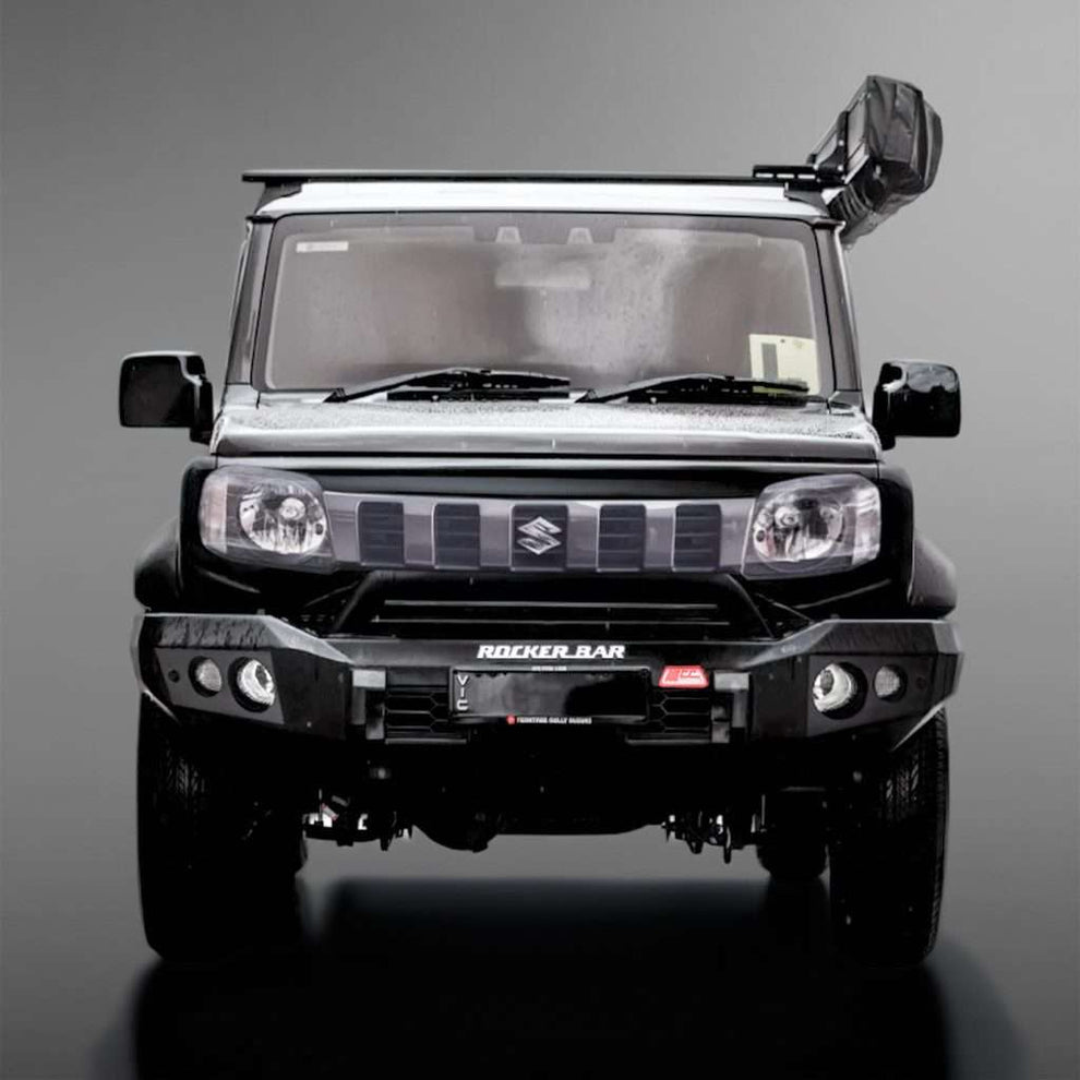 JIMNY GEN3 2005 to 2018: POST TYPE BUMPER REPLACEMENT BULLBAR