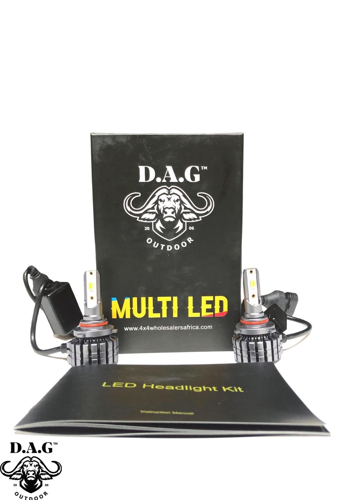 H16/H18/H19 Multi Color LED Headlight Replacement Globe